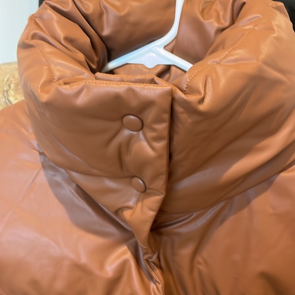 ๐ฝSale๐ฝBagatelle NYC Faux Leather Puffer Jacket - Picture 11 of 15